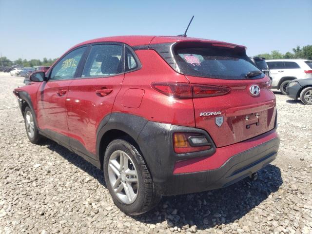 KM8K12AA6LU397604 - 2020 HYUNDAI KONA SE MAROON photo 3