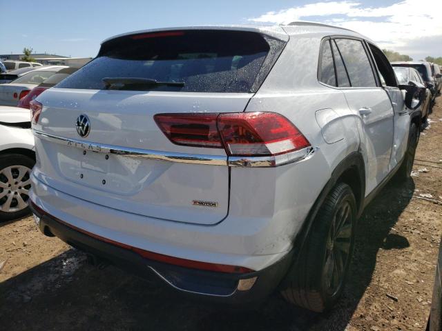 1V2KE2CA9NC201622 - 2022 VOLKSWAGEN ATLAS CROS Белый фото 4