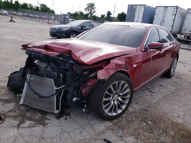 1G6KD5RS3JU124369 - 2018 CADILLAC CT6 LUXURY RED photo 2