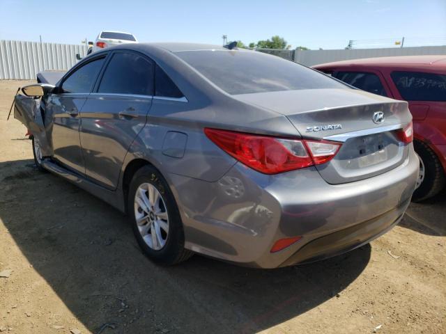 5NPEB4AC7EH856776 - 2014 HYUNDAI SONATA GLS GRAY photo 3