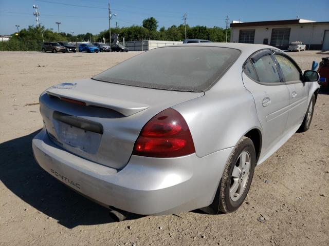 2G2WP522351326571 - 2005 PONTIAC GRAND PRIX Արծաթագույն լուսանկար 4