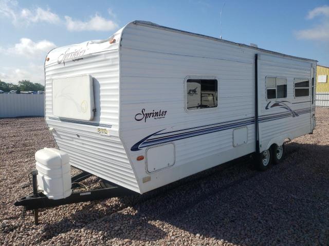 4YDT2742621204811 - 2002 KEYSTONE SPRINTER WHITE photo 2