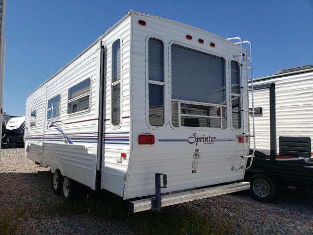 4YDT2742621204811 - 2002 KEYSTONE SPRINTER WHITE photo 3