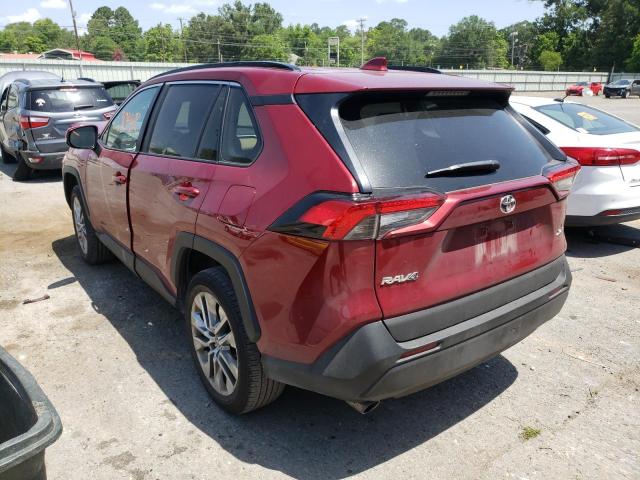 2T3C1RFV4MW178822 - 2021 TOYOTA RAV4 XLE P RED photo 3