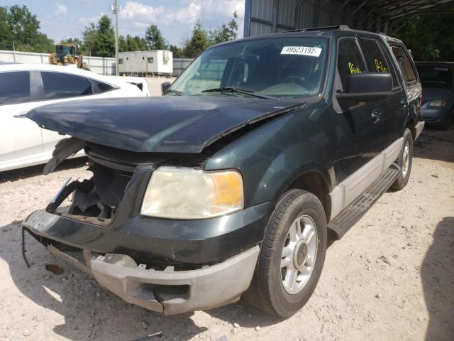 1FMRU15W53LB38162 - 2003 FORD EXPEDITION GREEN photo 2