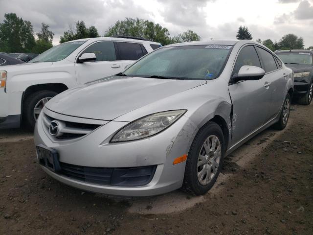 1YVHP81H495M50455 - 2009 MAZDA 6 I SILVER photo 2