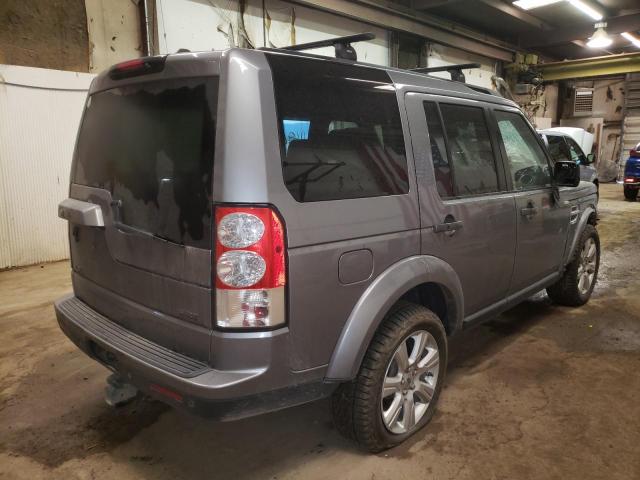 SALAK2D44DA661899 - 2013 LAND ROVER LR4 HSE LU SILVER photo 4