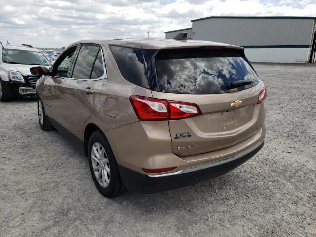 2GNAXTEV9K6195586 - 2019 CHEVROLET EQUINOX LT TAN photo 3