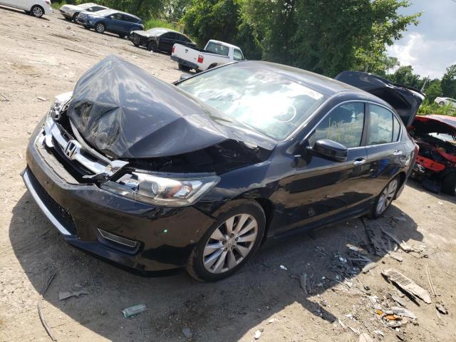 1HGCR2F85DA025439 - 2013 HONDA ACCORD EXL BLACK photo 2