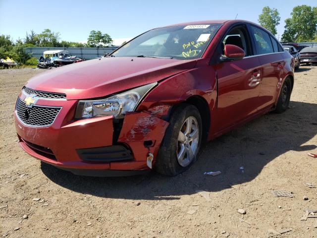 1G1PF5SC1C7148373 - 2012 CHEVROLET CRUZE LT RED photo 9