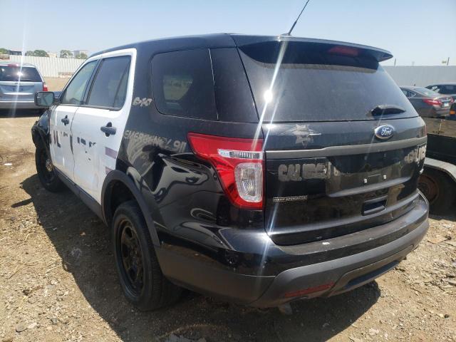 1FM5K8AR8EGB27407 - 2014 FORD EXPLORER P TWO TONE photo 3