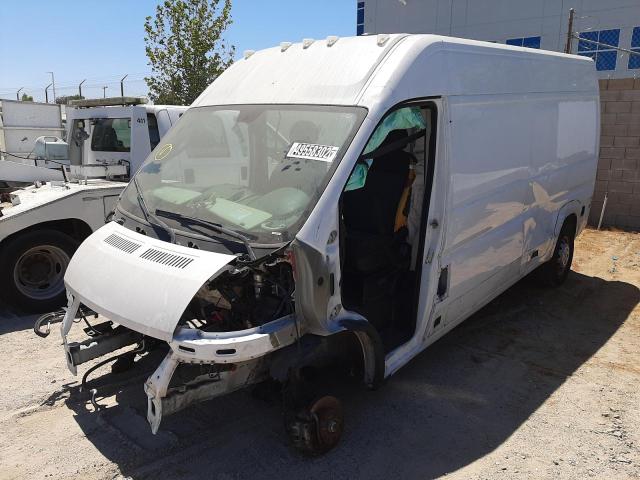3C6TRVDG5KE553221 - 2019 RAM PROMASTER WHITE photo 2