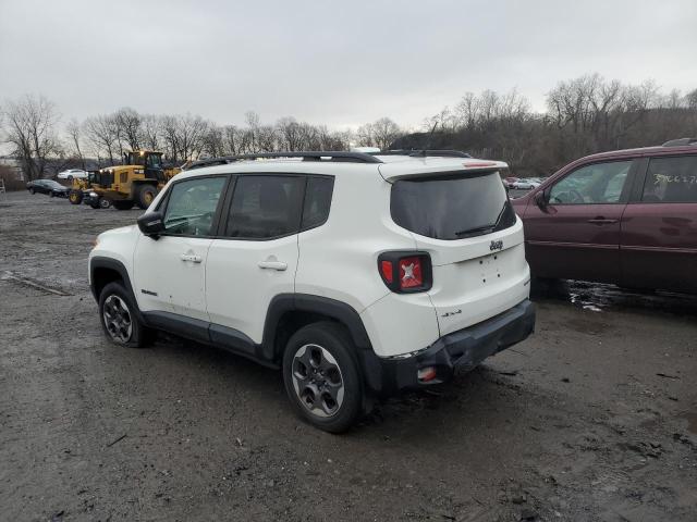 ZACCJBAB0HPE42031 - 2017 JEEP RENEGADE S თეთრი ფოტო 3