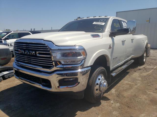 3C63RRJL8KG637031 - 2019 RAM 3500 LARAM WHITE photo 2