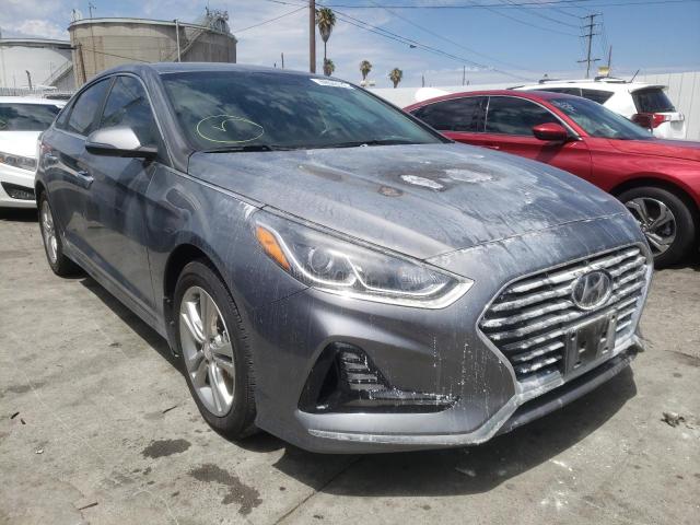 5NPE34AF7JH633543 - 2018 HYUNDAI SONATA SPO GRAY photo 1