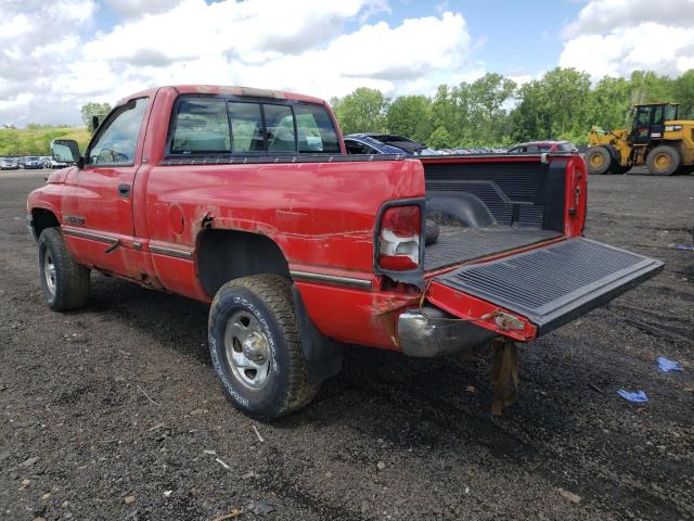 1B7HF16Z5SS235515 - 1995 DODGE RAM 1500 RED photo 3