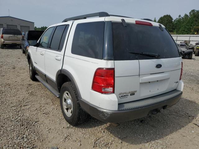 1FMZU63K15UA55516 - 2005 FORD EXPLORER X WHITE photo 3