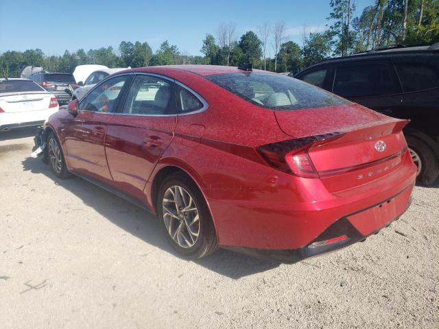 5NPEL4JA7LH025514 - 2020 HYUNDAI SONATA SEL RED photo 3