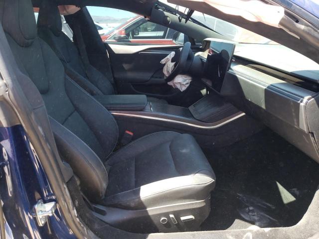 5YJSA1E64NF474194 - 2022 TESLA MODEL S Mavi foto 5