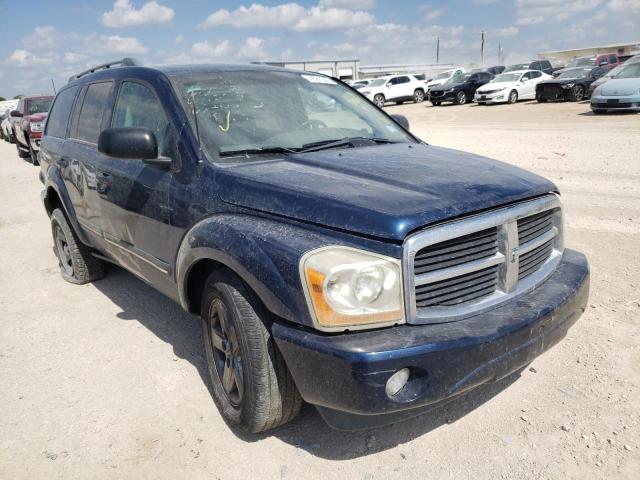 1D4HD58226F159203 - 2006 DODGE DURANGO LI BLUE photo 1