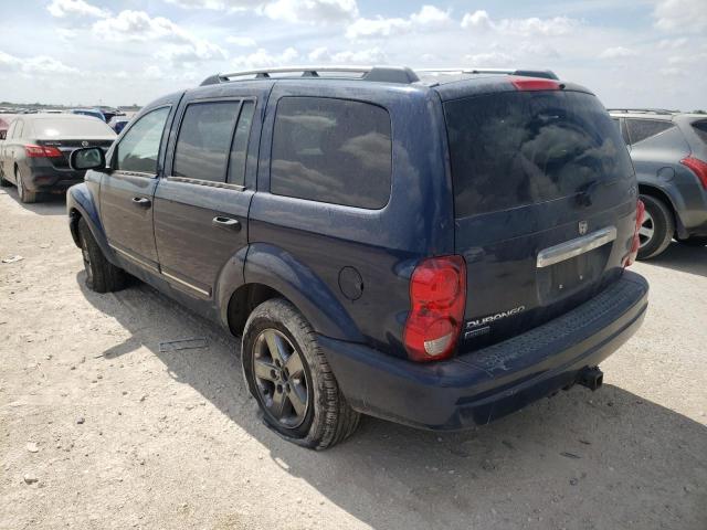 1D4HD58226F159203 - 2006 DODGE DURANGO LI BLUE photo 3