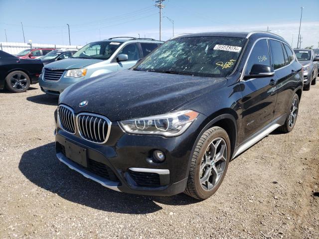 WBXHT3C37J5K24889 - 2018 BMW X1 XDRIVE2 BLACK photo 2