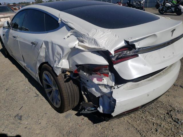 5YJSA1E27LF364962 - 2020 TESLA MODEL S Սպիտակ լուսանկար 9