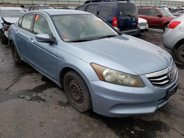 1HGCP2F31CA051304 - 2012 HONDA ACCORD LX BLUE photo 1