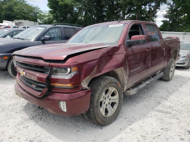 3GCUKREC9GG338831 - 2016 CHEVROLET SILVERADO MAROON photo 2