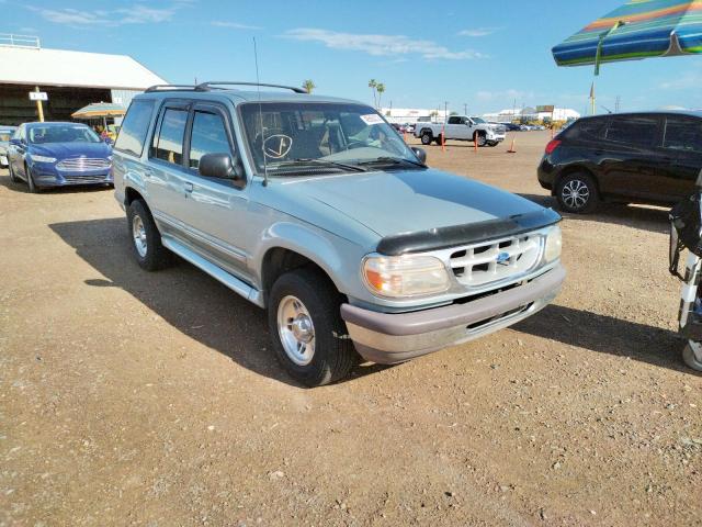 1FMDU34X5TZB08253 - 1996 FORD EXPLORER TURQUOISE photo 1