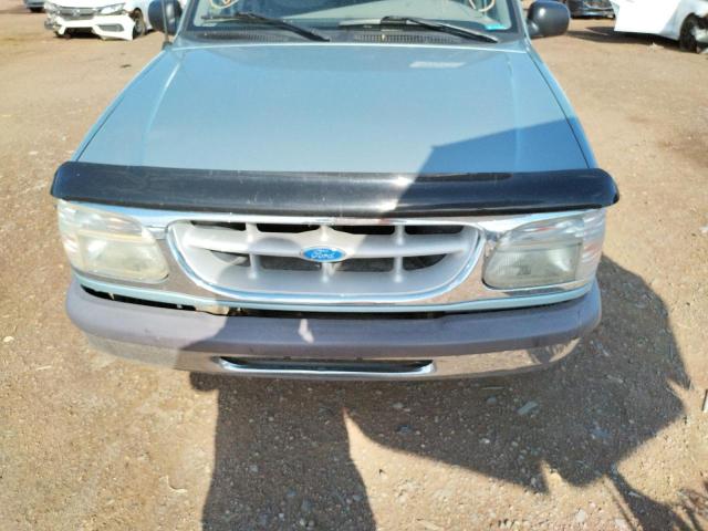 1FMDU34X5TZB08253 - 1996 FORD EXPLORER TURQUOISE photo 7