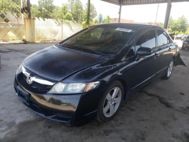 2HGFA1F69BH504037 - 2011 HONDA CIVIC LX-S Қара фото 2