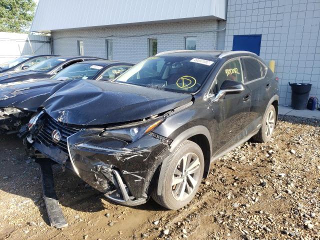 JTJGJRDZ3L2142521 - 2020 LEXUS NX 300H BLACK photo 2