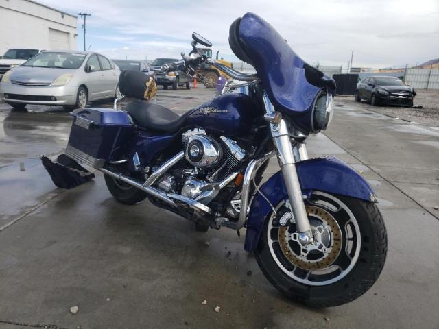 1HD1KBW186Y645076 - 2006 HARLEY-DAVIDSON FLHXI BLUE photo 1