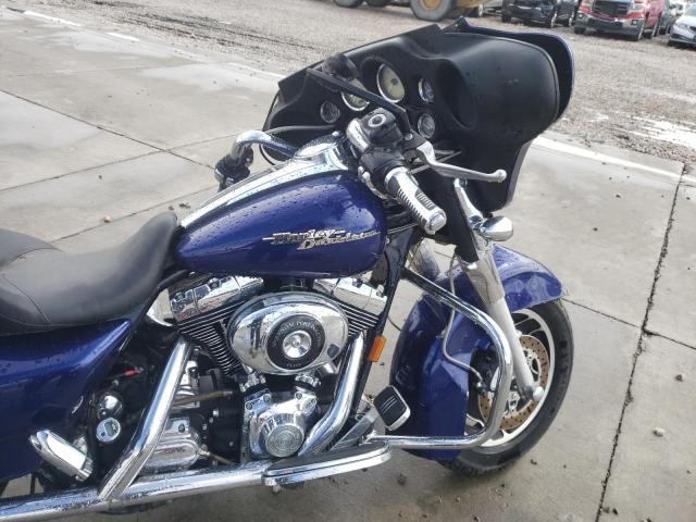 1HD1KBW186Y645076 - 2006 HARLEY-DAVIDSON FLHXI BLUE photo 5