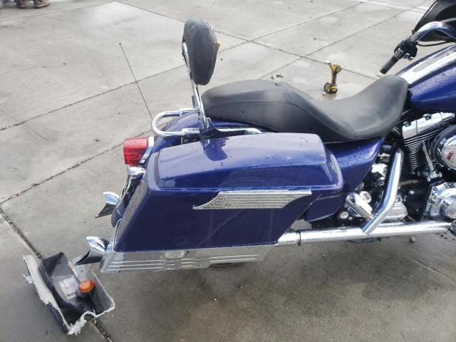 1HD1KBW186Y645076 - 2006 HARLEY-DAVIDSON FLHXI BLUE photo 6