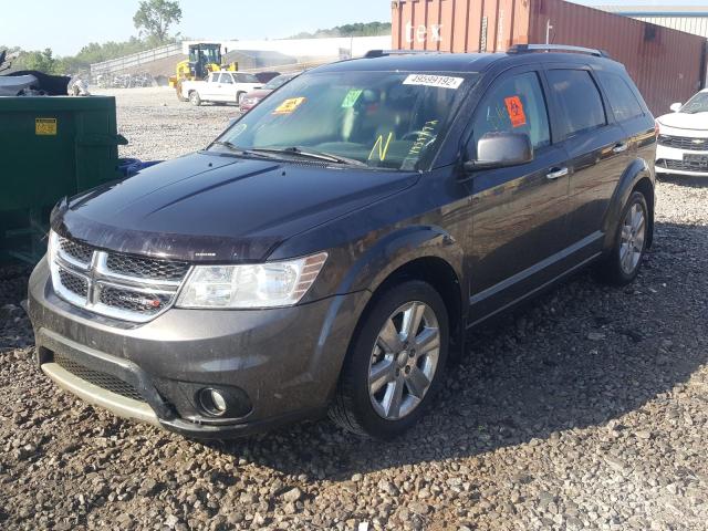 3C4PDCBB5GT101650 - 2016 DODGE JOURNEY GRAY photo 2