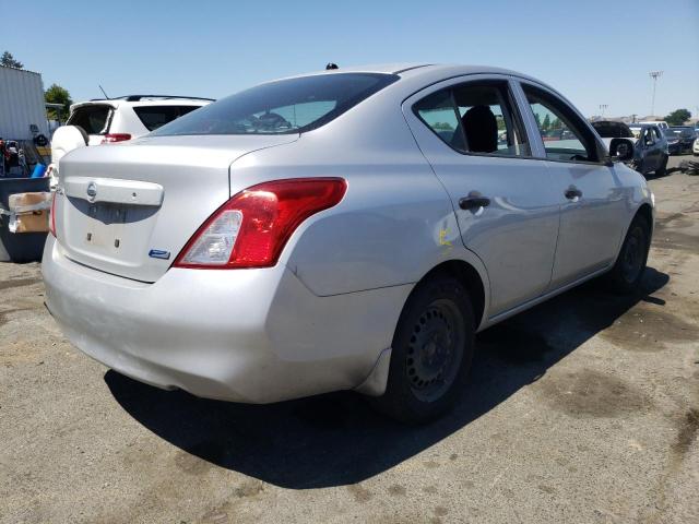 3N1CN7AP7DL836631 - 2013 NISSAN VERSA SILVER photo 4