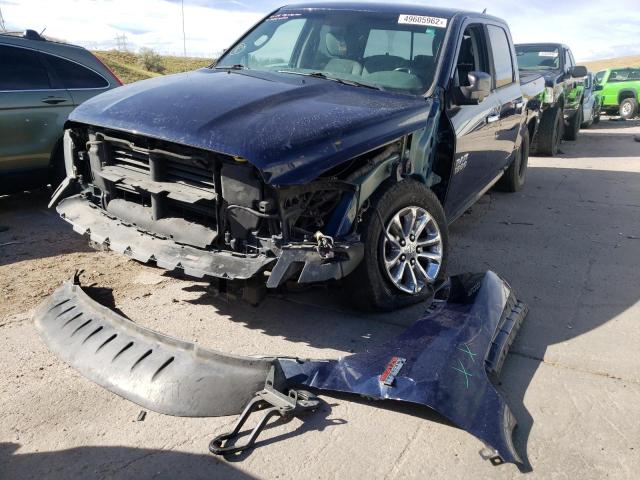 1C6RR7LT3ES463085 - 2014 RAM 1500 SLT BLUE photo 9