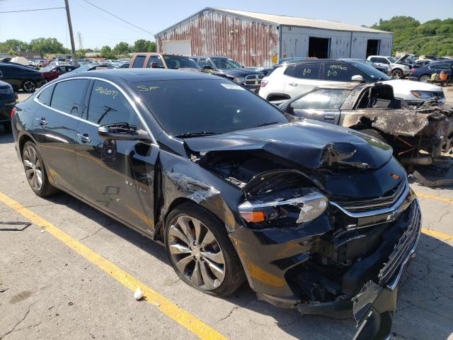 1G1ZH5SX5GF316288 - 2016 CHEVROLET MALIBU PRE BLACK photo 1