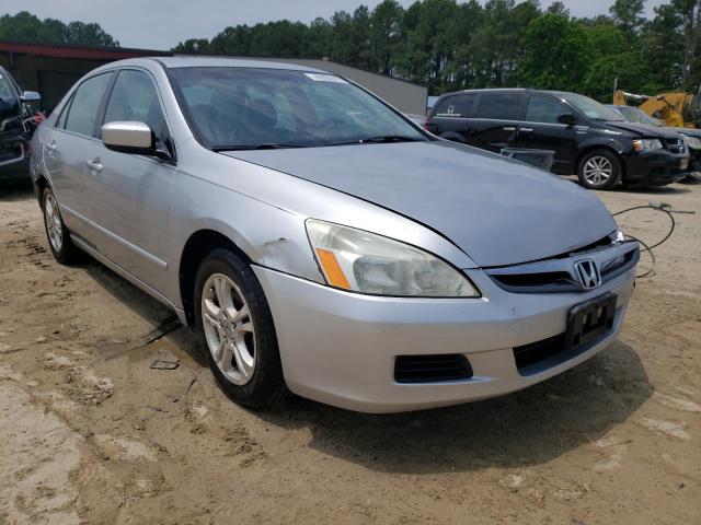 1HGCM55817A049985 - 2007 HONDA ACCORD EX SILVER photo 1