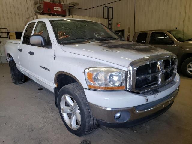 1D7HU18N46S552889 - 2006 DODGE RAM 1500 S WHITE photo 1