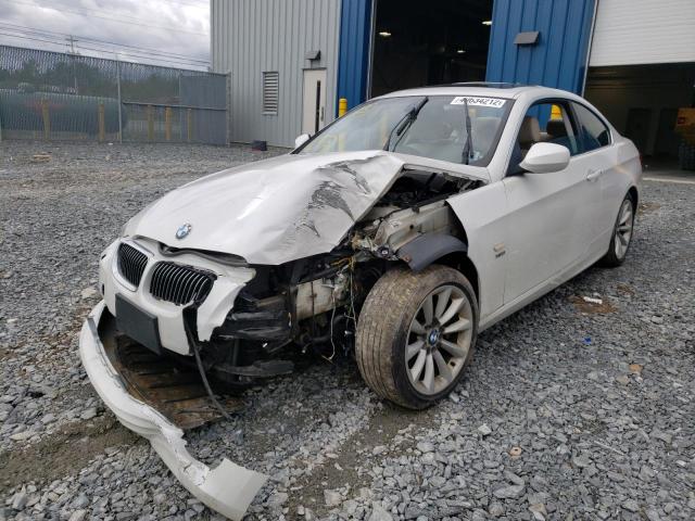 WBAKF9C5XDE672527 - 2013 BMW 335 XI WHITE photo 2