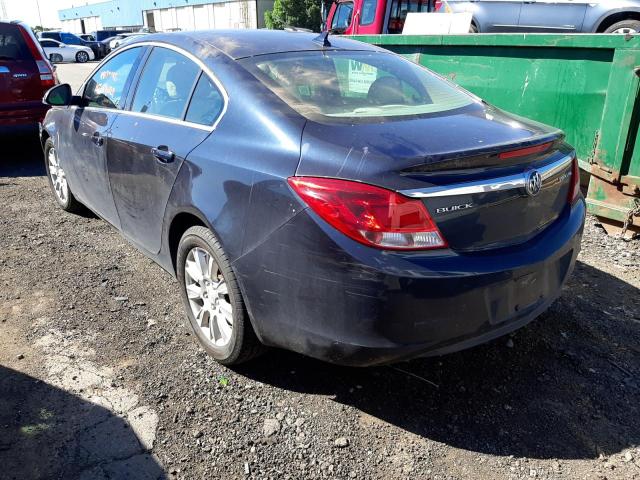 2G4GR5ER9D9249980 - 2013 BUICK REGAL BLACK photo 3