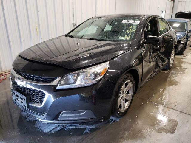 1G11B5SL5EF124720 - 2014 CHEVROLET MALIBU LS BLACK photo 2