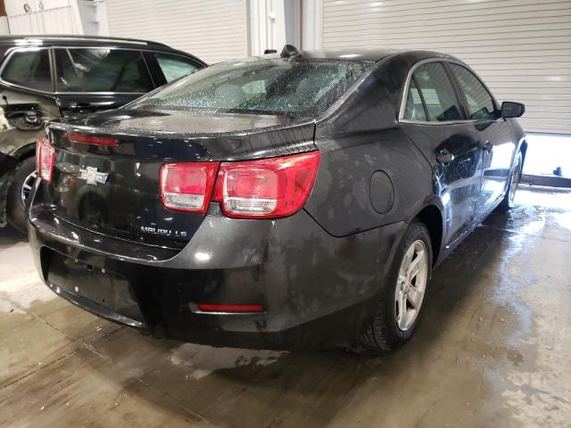 1G11B5SL5EF124720 - 2014 CHEVROLET MALIBU LS BLACK photo 4