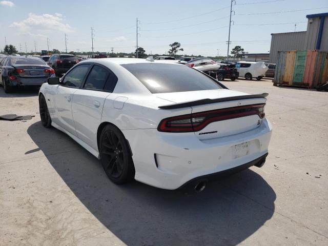 2C3CDXGJ0MH583202 - 2021 DODGE CHARGER SC WHITE photo 3