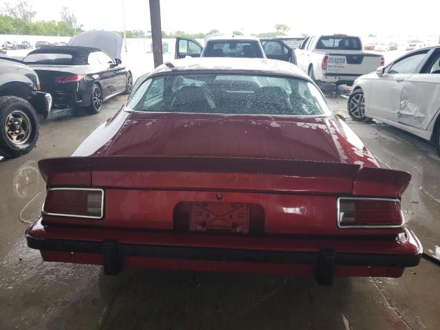 1087L71591516 - 1977 CHEVROLET CAMARO RED photo 10