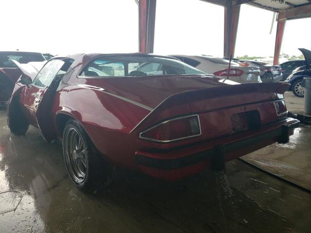 1087L71591516 - 1977 CHEVROLET CAMARO RED photo 3