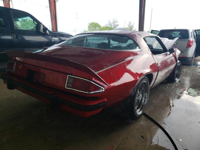 1087L71591516 - 1977 CHEVROLET CAMARO RED photo 4